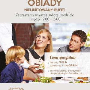 Nielimitowany bufet w weekendy w Oberży Pod Szybem