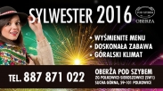 SYLWESTER 2016 W SIECI RESTAURACJI OBERŻA I SUNNY CLUB MUSIC!
