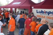 Lubinpex kibicuje Zagłębiu Lubin - na dobre i na złe