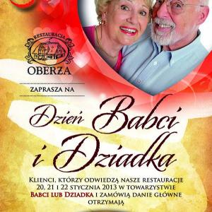 DZIEŃ BABCI I DZIADKA W RESTAURACJACH OBERŻA
